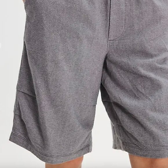 NWT Free People Blakely Trouser Shorts Grey Stripe Size Small $98 - Picture 5 of 10